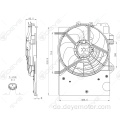 Kühlerlüftermotor für PEUGEOT 207 CITROEN C2